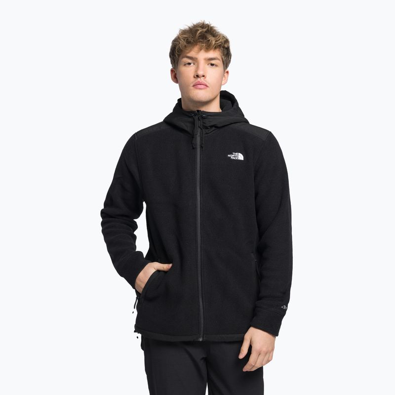 Herren Fleece-Sweatshirt The North Face Alpine Polartec 200 FZ Hooded schwarz NF0A7UJ7KX71