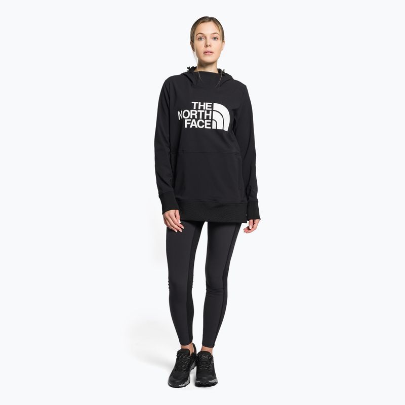 Damen-Trekking-Sweatshirt The North Face Tekno Pullover Hoodie schwarz NF0A7UUKJK31 2