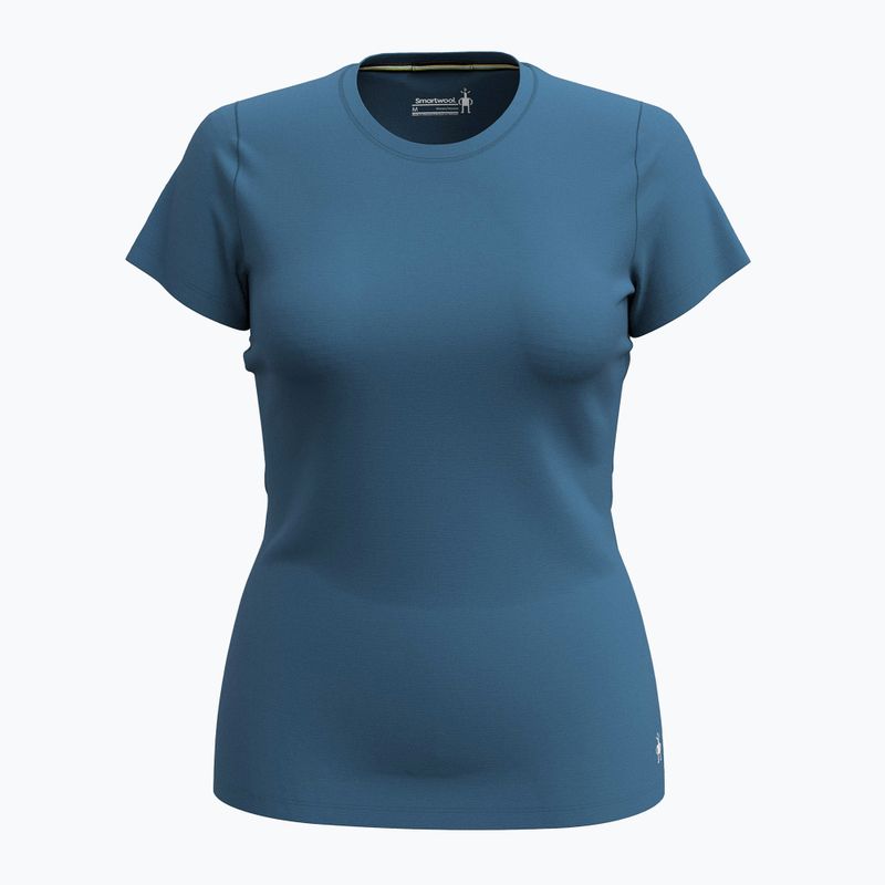 Smartwool Merino Damen Thermo-T-Shirt in Zwielichtblau 3