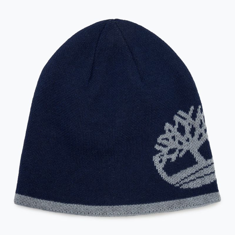 Wintermütze Herren Timberland Reversible Logo Beanie peacoat