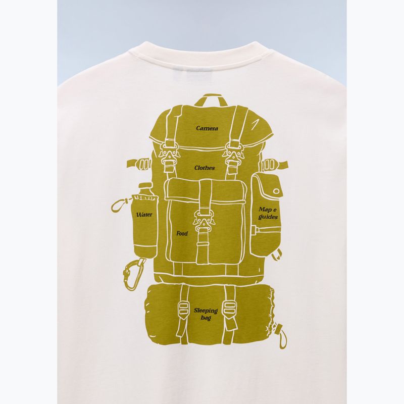 Herren T-Shirt Napapijri S-Flint white whisper 7