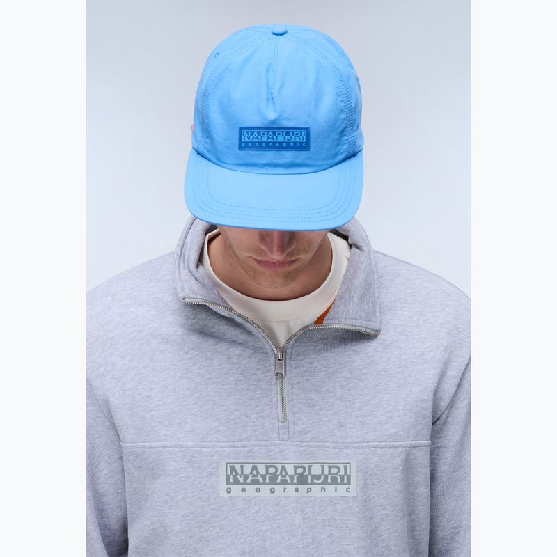 Herren Baseballkappe Napapijri F-Box Logo blue jasper 6