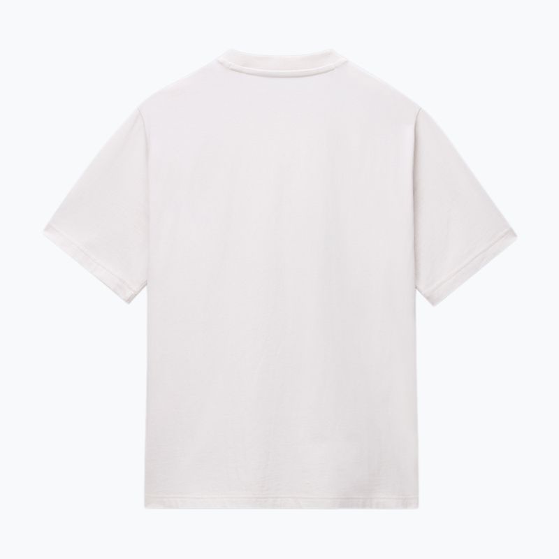 Herren T-Shirt Napapijri S-Box Logo white whisper 2
