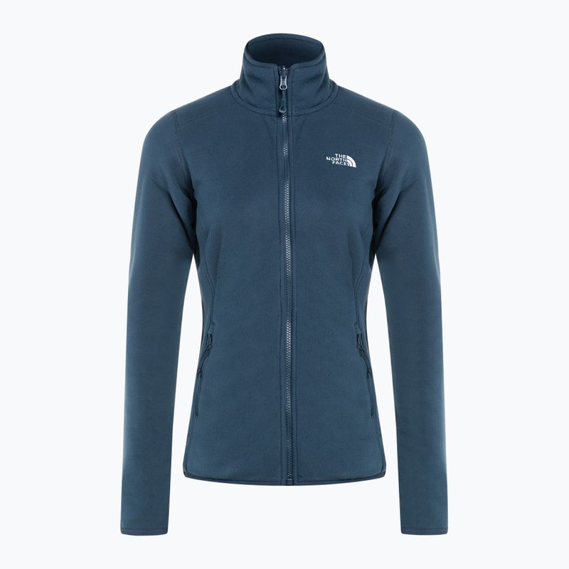 Damen Fleece-Sweatshirt The North Face 1 Glacier FZ dunkelblau NFA5IHO8K21