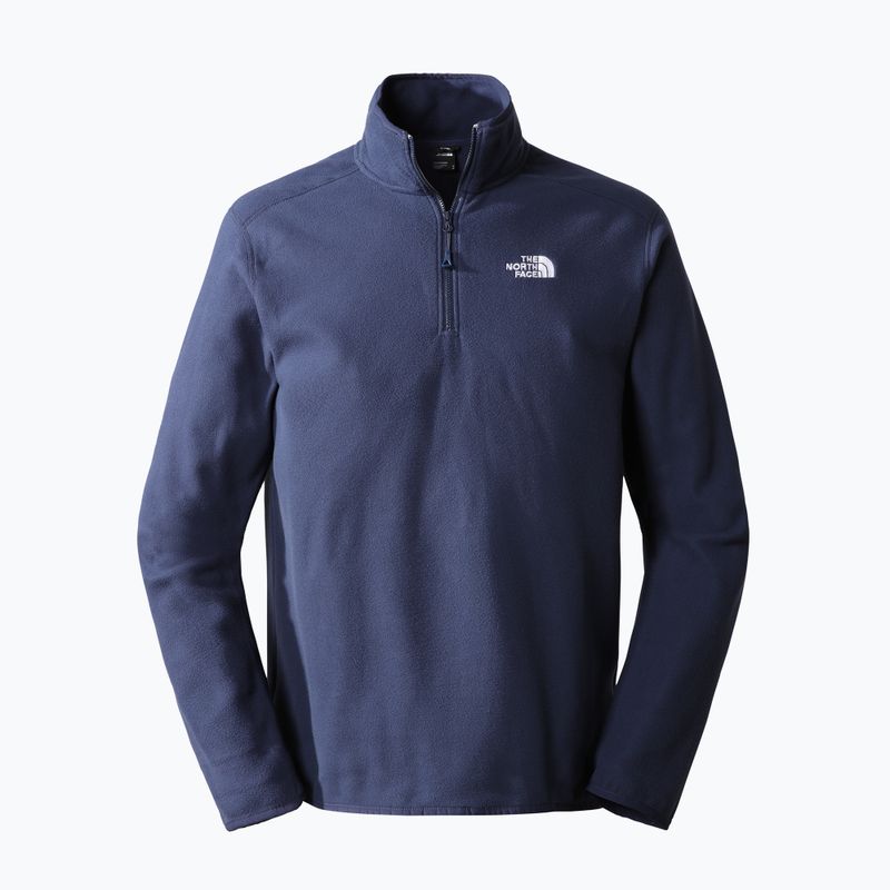 Herren Fleece-Sweatshirt The North Face 1 Glacier 1/4 Zip dunkelblau NFA5IHP8K21