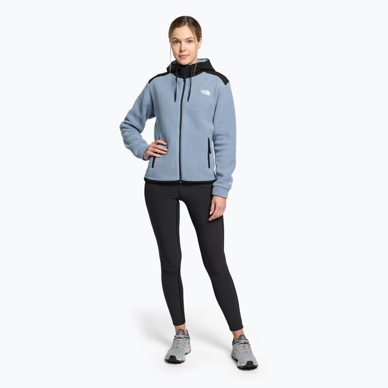 Damen Fleece-Sweatshirt The North Face Alpine Polartec 200 FZ mit Kapuze blau NF0A7UJS7V51 2