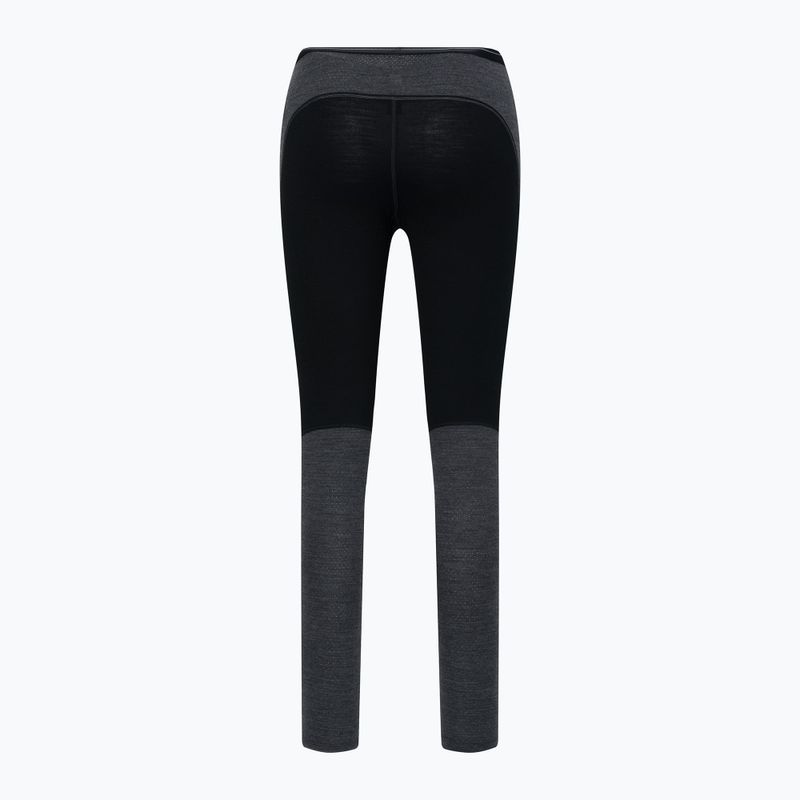 Icebreaker Damen Thermo-Hose ZoneKnit 200 001 schwarz/grau IB0A56HE0911 8