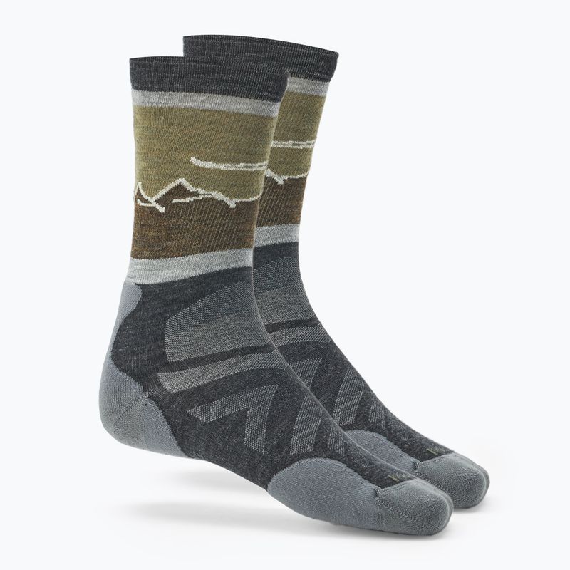 Smartwool Athlete Edition Approach Crew Trekkingsocken anthrazit