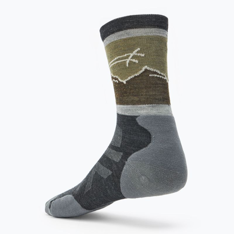 Smartwool Athlete Edition Approach Crew Trekkingsocken anthrazit 2