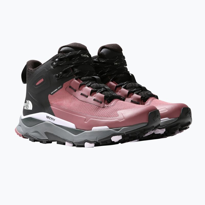 Damen-Trekkingstiefel The North Face Vectiv Exploris Mid Futurelight rosa NF0A4T2V86H1 10