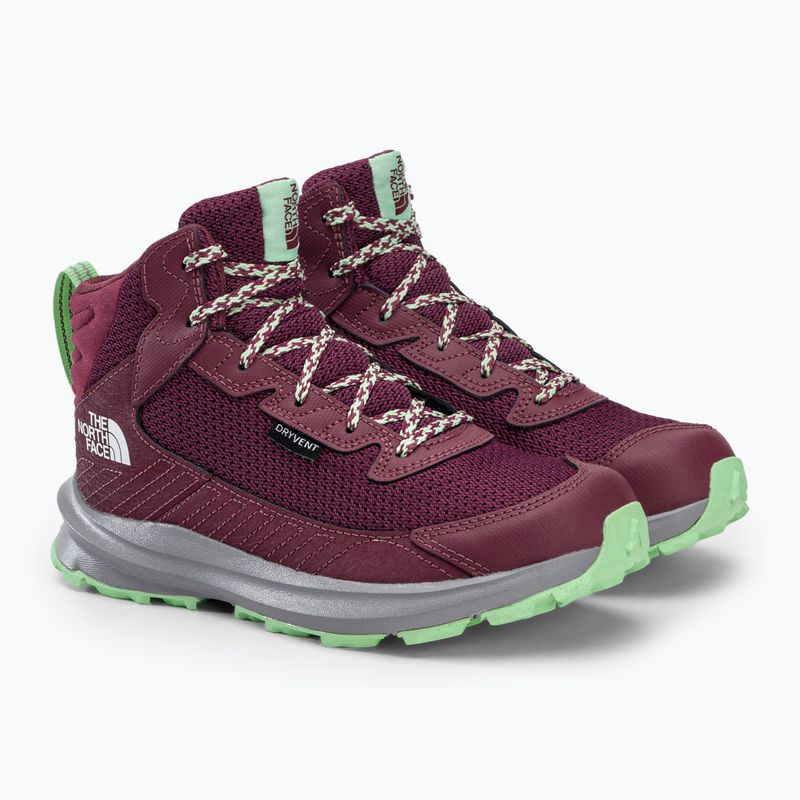 The North Face Fastpack Hiker Mid WP Kinder-Trekking-Stiefel rosa NF0A7W5V9Z21 5