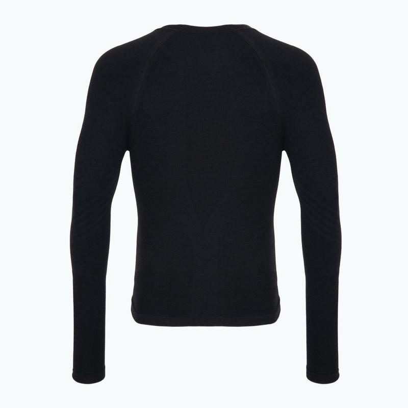 Herren Thermoaktiv-Funktionsshirt Smartwool Intraknit Active Base Layer black 2