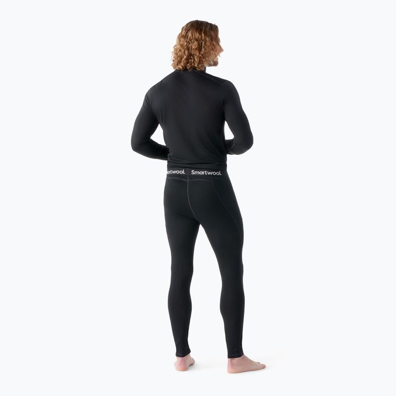 Women's Smartwool Merino Baselayer Bottom Boxed Thermohose schwarz 2