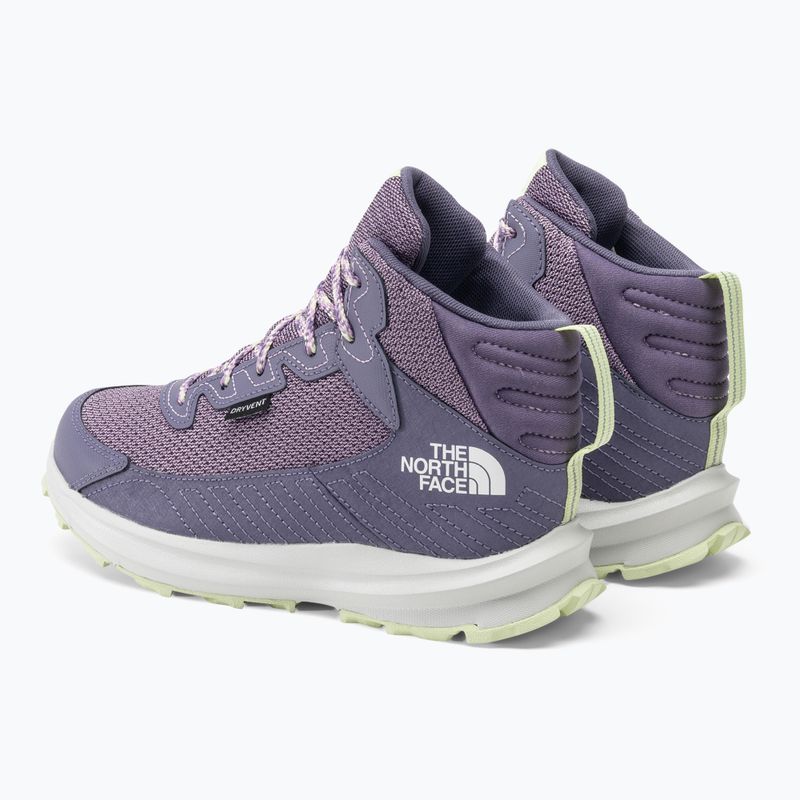 The North Face Fastpack Hiker Mid Wp lunar slate/lupine Kinder-Trekkingstiefel 3