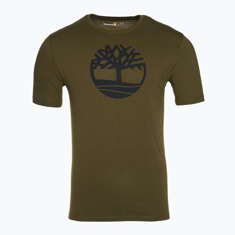 Herren Timberland Tree Logo dunkeloliv T-Shirt