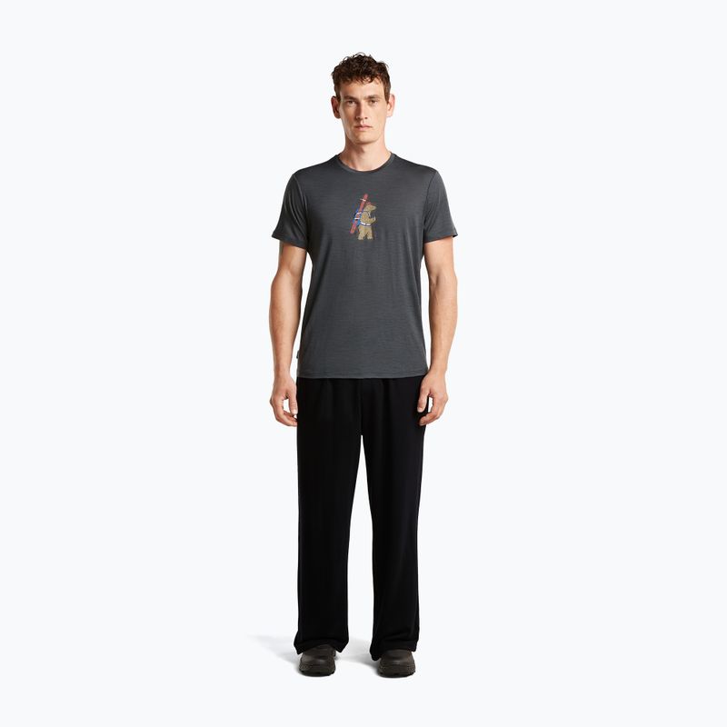 Herren-T-Shirt icebreaker Merino 150 Tech Lite Bear Tour bsidian 2