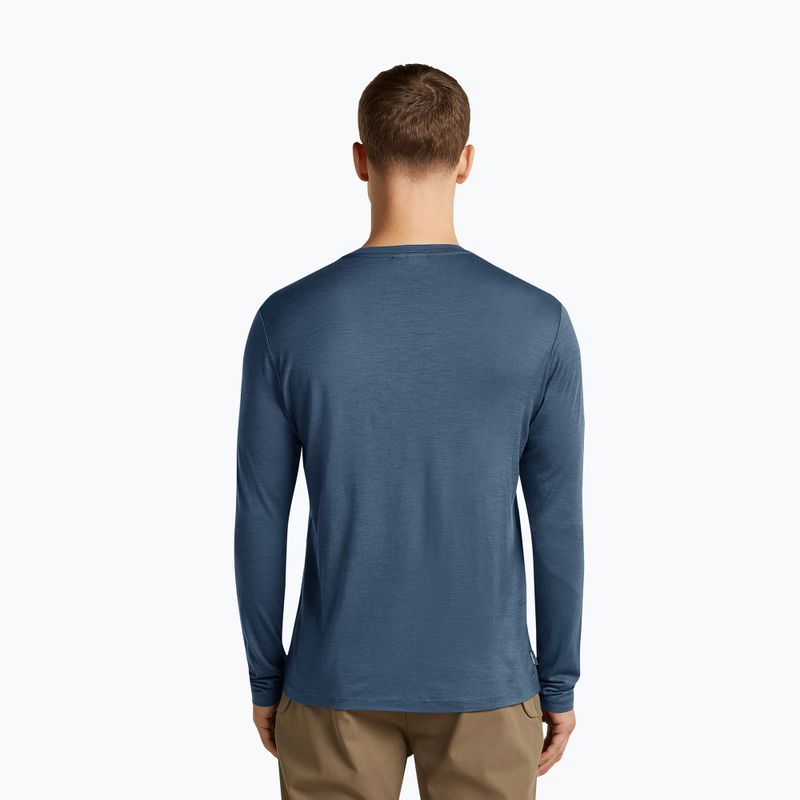 Herren Funktionsshirt langärmlig Icebreaker Merino 150 Tech Lite IB Vertical Dawn 3