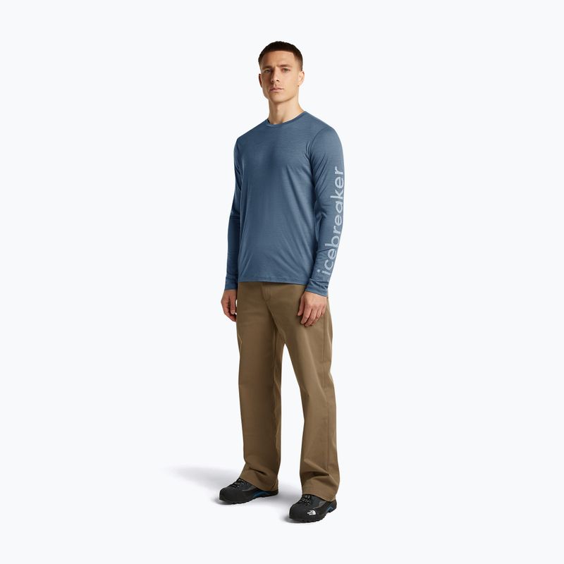 Herren Funktionsshirt langärmlig Icebreaker Merino 150 Tech Lite IB Vertical Dawn 4
