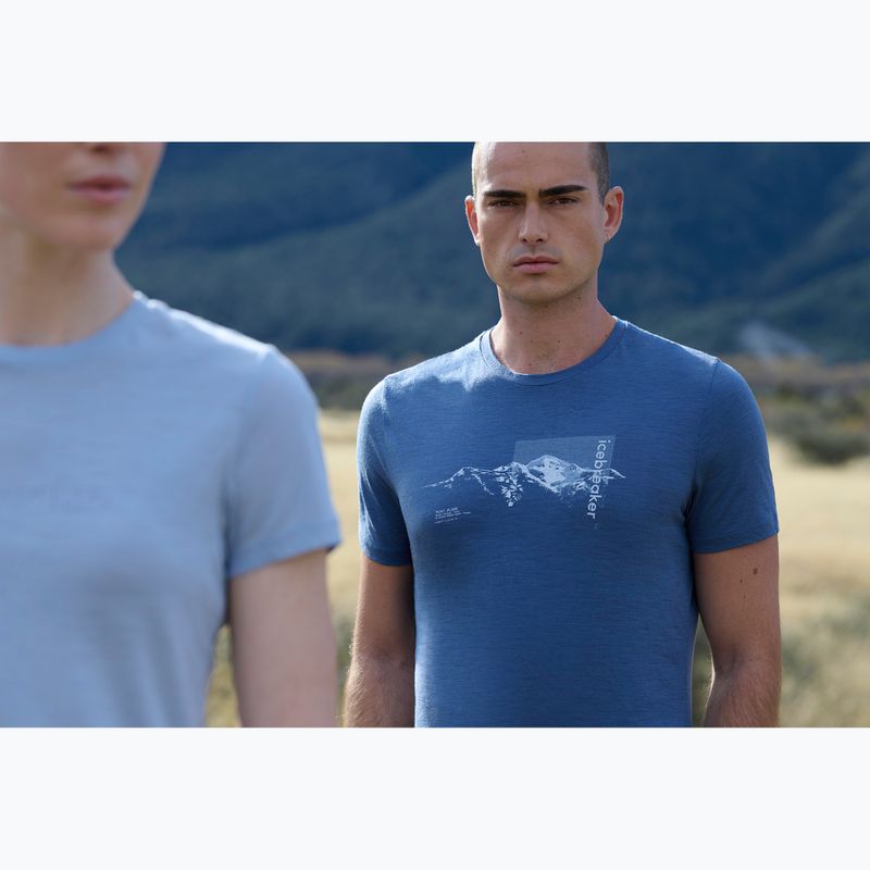 Herren Funktionsshirt Icebreaker Merino 150 Tech Lite Pure Altitude Dawn 9