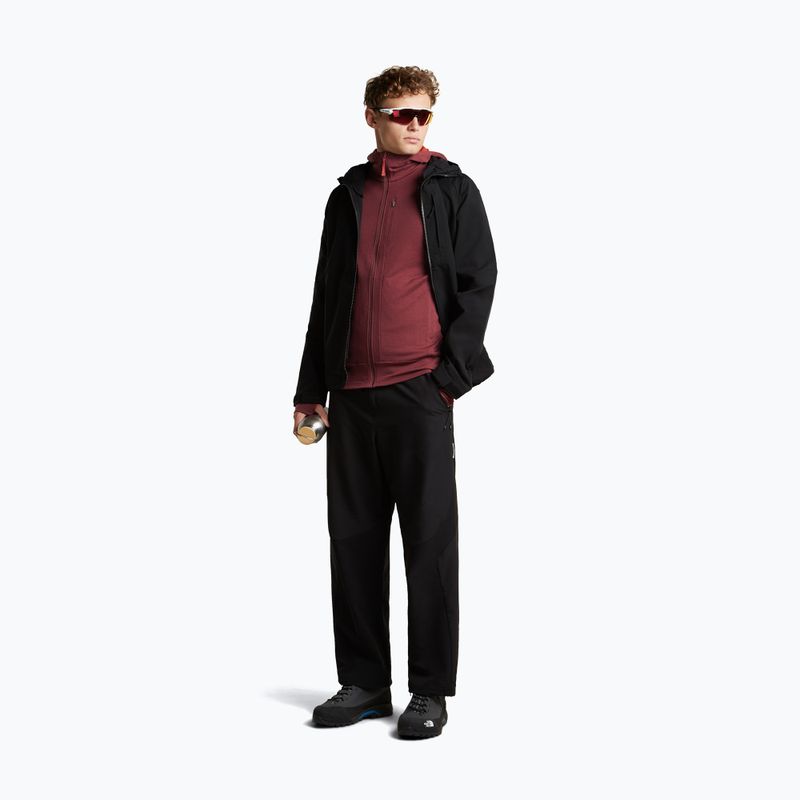 Herrenpullover Icebreaker Merino 260 Quantum IV LS Zip Hoodie port/agate 2