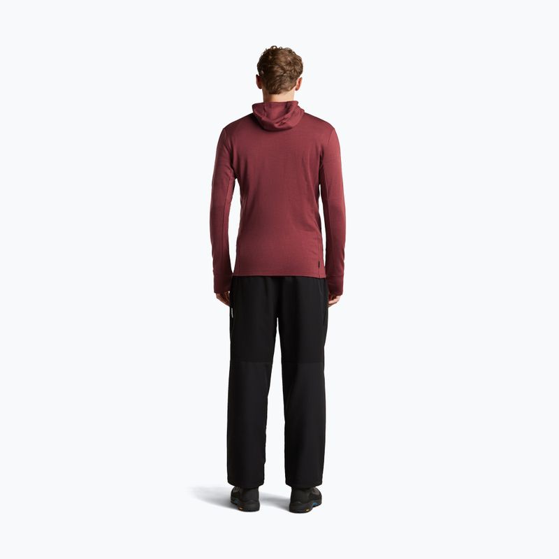 Herrenpullover Icebreaker Merino 260 Quantum IV LS Zip Hoodie port/agate 5