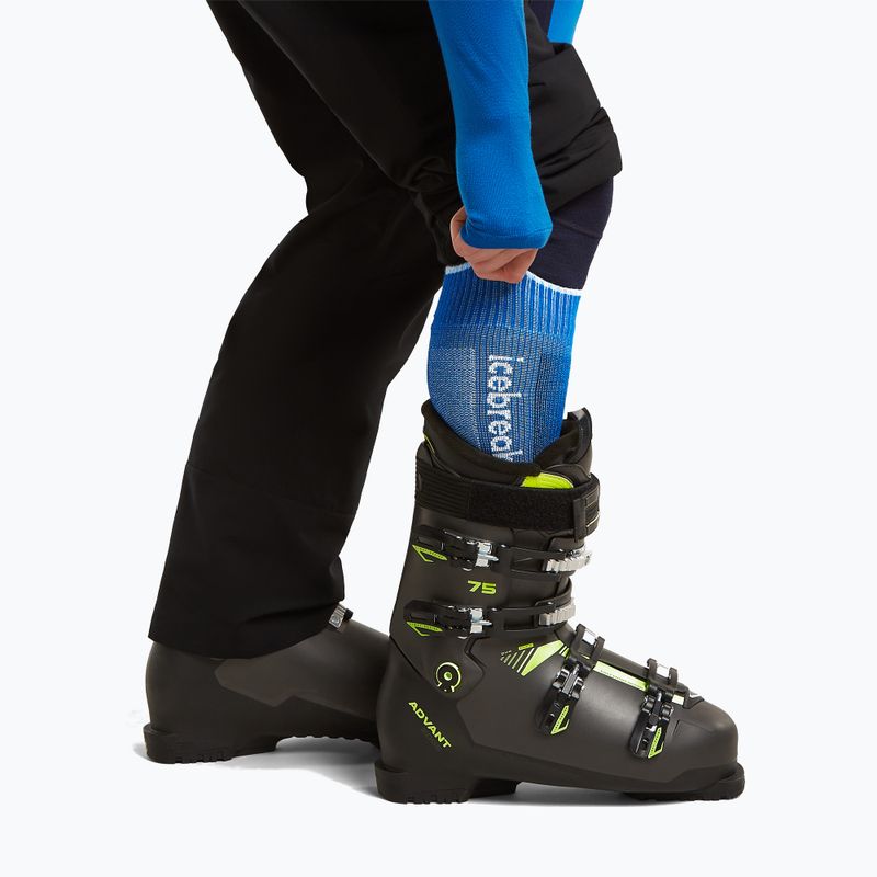 Herren-Skisocken Icebreaker Merino Ski+ lazuri/snow/midnavy 5