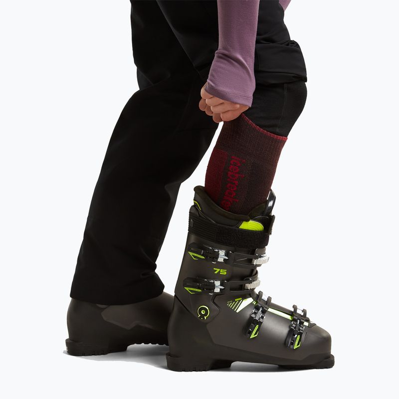 Herren-Skisocken icebreaker Merino Ski+ Medium OTC bittersweet/port/black 5