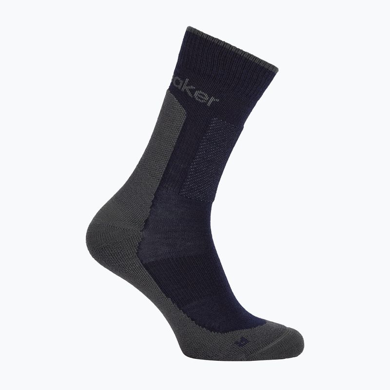 Herrensocken Icebreaker Merino Hike+ Medium Crew midnight navy/obsidian 2