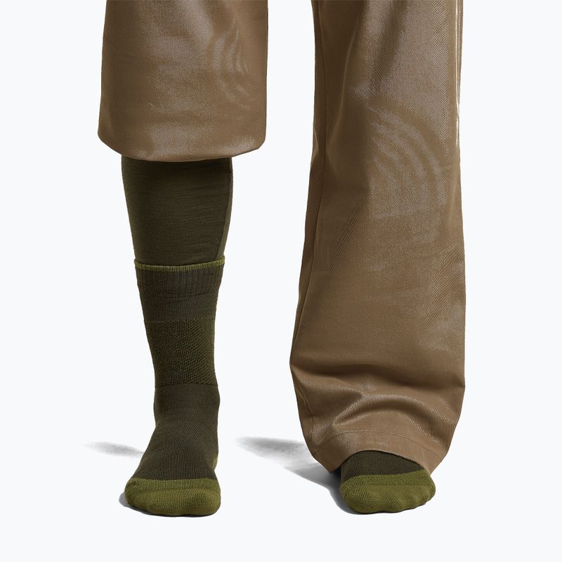 Herrensocken Icebreaker Merino Hike+ Medium Crew dark loden/sphagnum 3