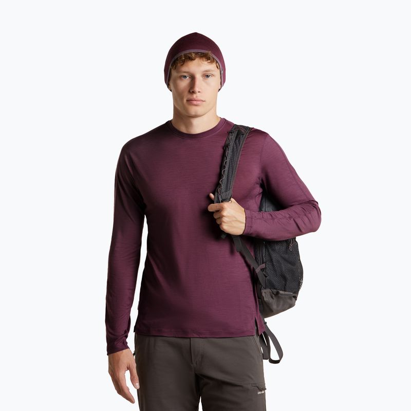 Mütze icebreaker Merino 200 Oasis Reversible Beanie berry/grey plum 5