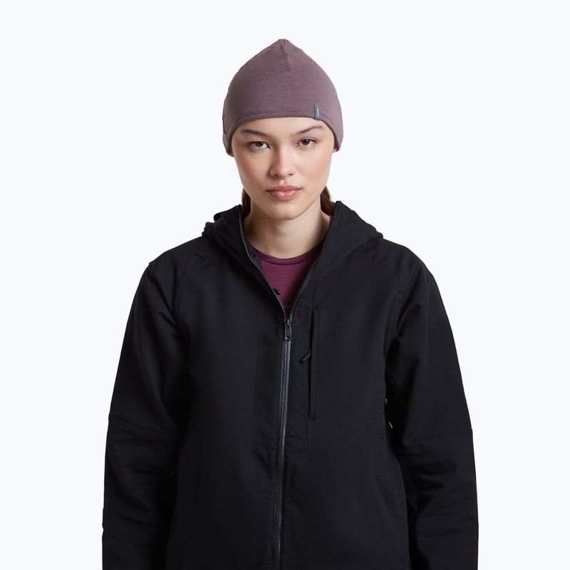 Mütze icebreaker Merino 200 Oasis Reversible Beanie berry/grey plum 10