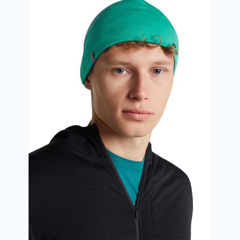 Mütze icebreaker Merino 200 Oasis Reversible Beanie tidal teal/fresh 8