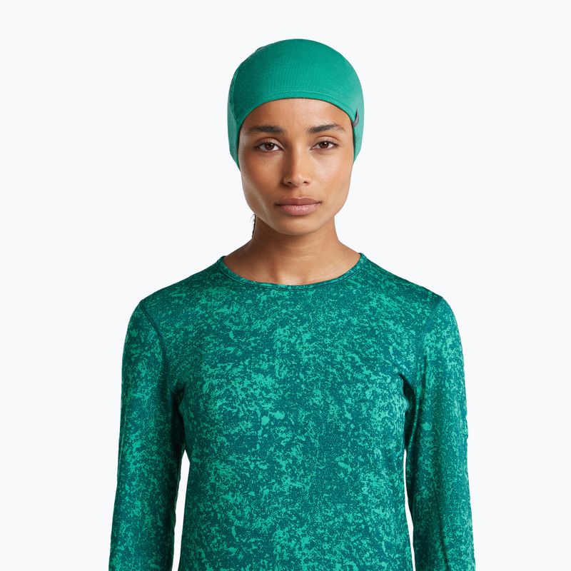 Mütze icebreaker Merino 200 Oasis Reversible Beanie tidal teal/fresh 10