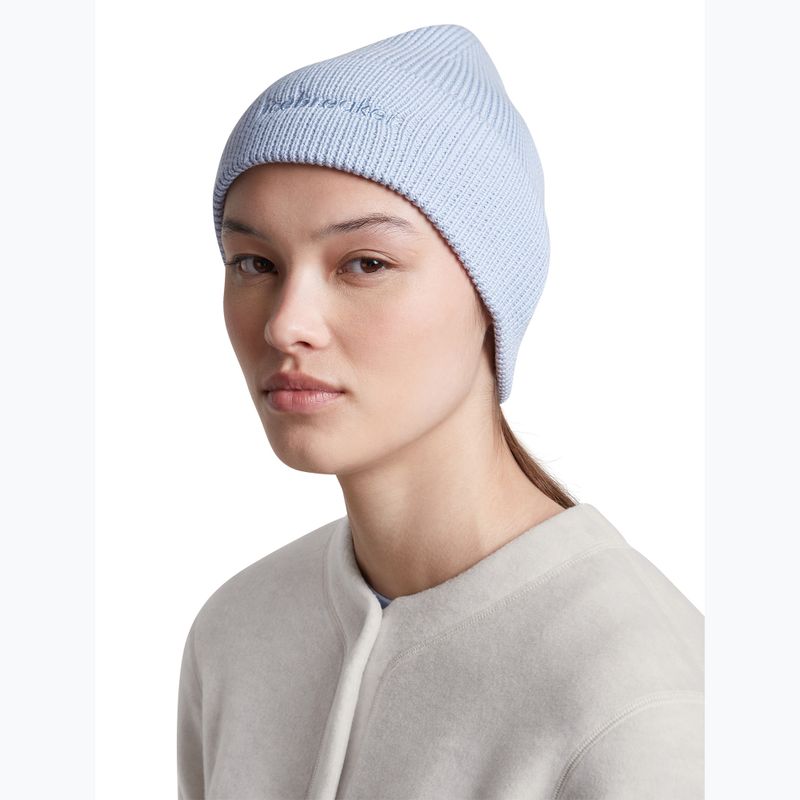 Wintermütze icebreaker Merino All Day Toque Beanie zinc blue 7