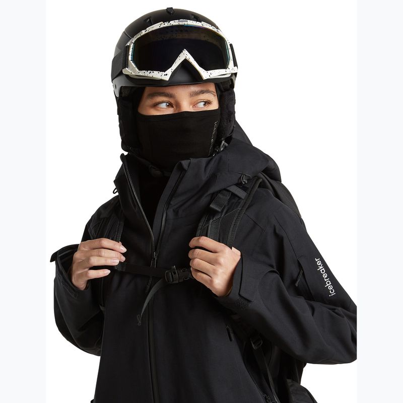 Sturmhaube Icebreaker Merino 360 RealFleece Elemental Balaclava black 6