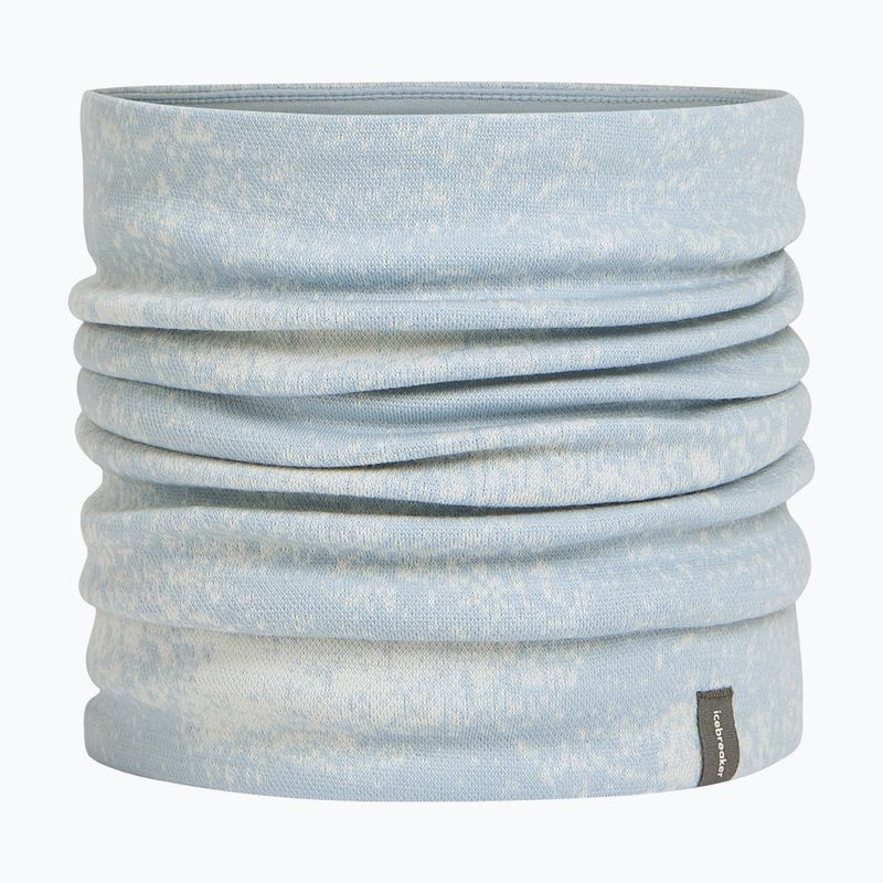 Schlauchschal icebreaker Merino 260 Oasis Vertex Reversible Chute Chillwave snow/zinc blue