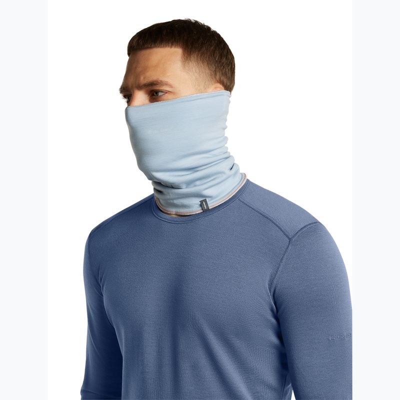 Schlauchschal icebreaker Merino 260 Oasis Vertex Reversible Chute Chillwave snow/zinc blue 4