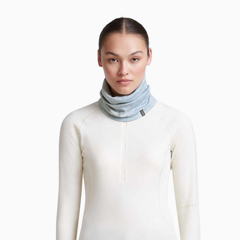Schlauchschal icebreaker Merino 260 Oasis Vertex Reversible Chute Chillwave snow/zinc blue 5