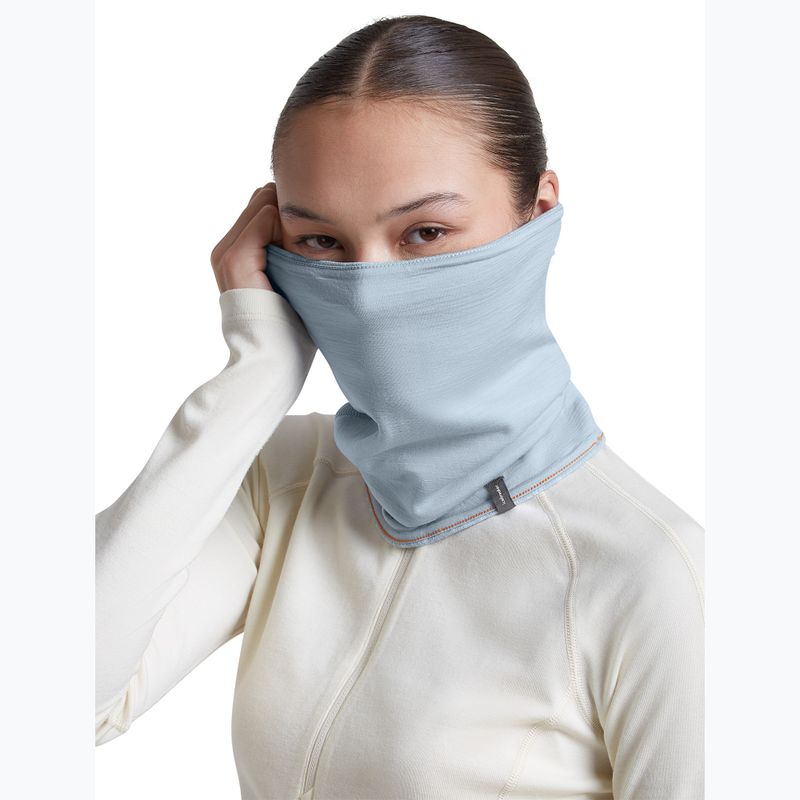 Schlauchschal icebreaker Merino 260 Oasis Vertex Reversible Chute Chillwave snow/zinc blue 7