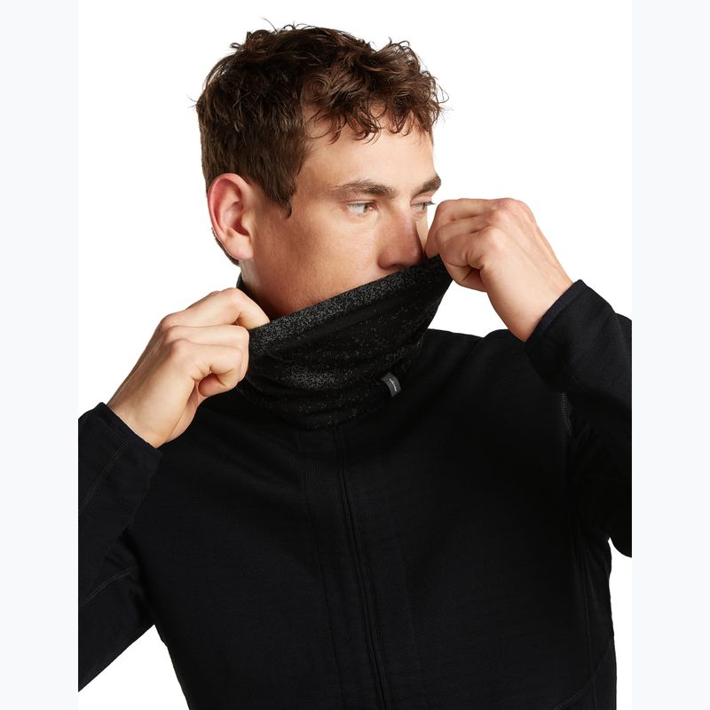 Schlauchschal icebreaker Merino 260 Oasis Vertex Reversible Chute Chillwave black/obsidian 3