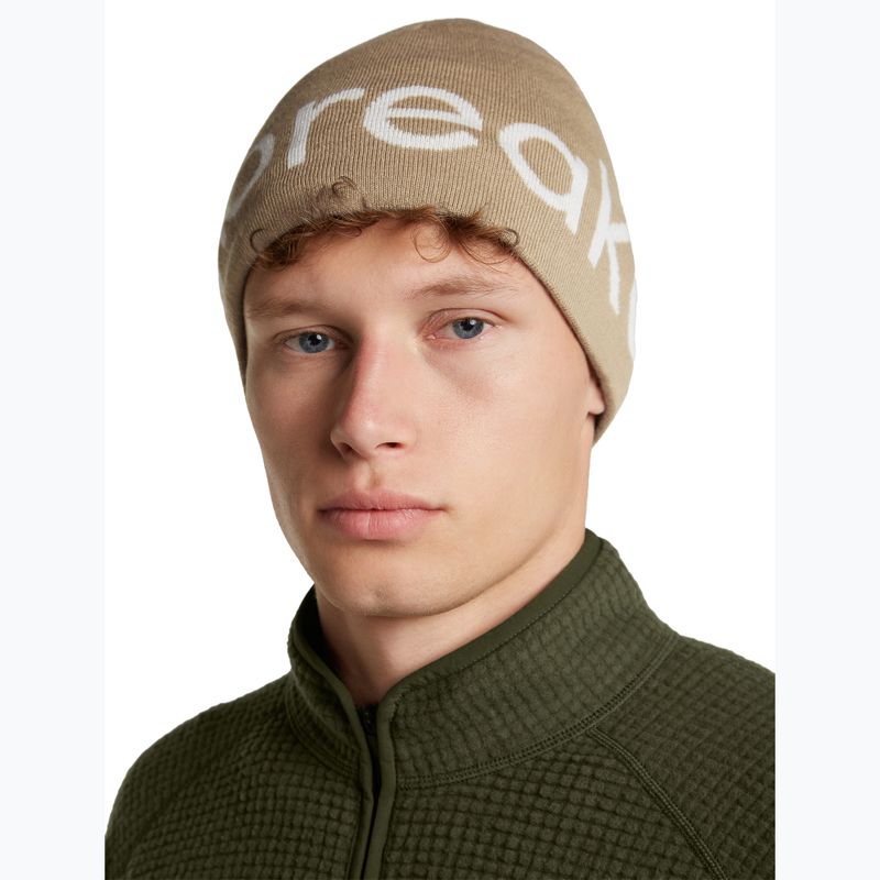 Wintermütze icebreaker Merino Icebreaker Beanie cumin/ecru heather 4