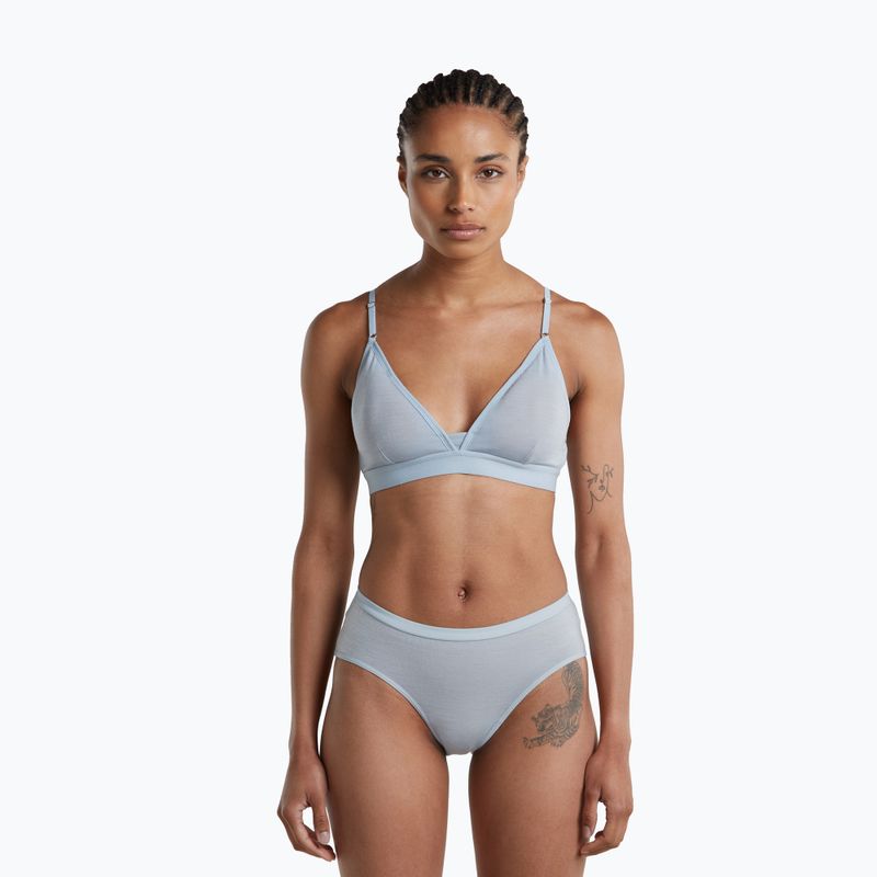 Thermo-BH icebreaker Merino 150 Siren Bra Inserts zinc blue 2