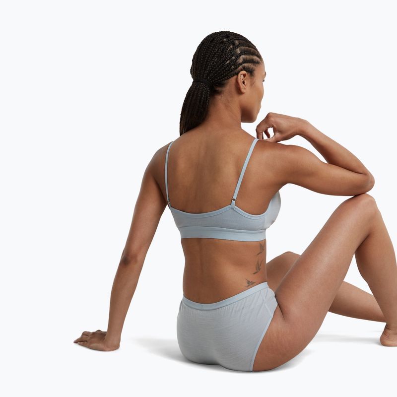 Thermo-BH icebreaker Merino 150 Siren Bra Inserts zinc blue 5