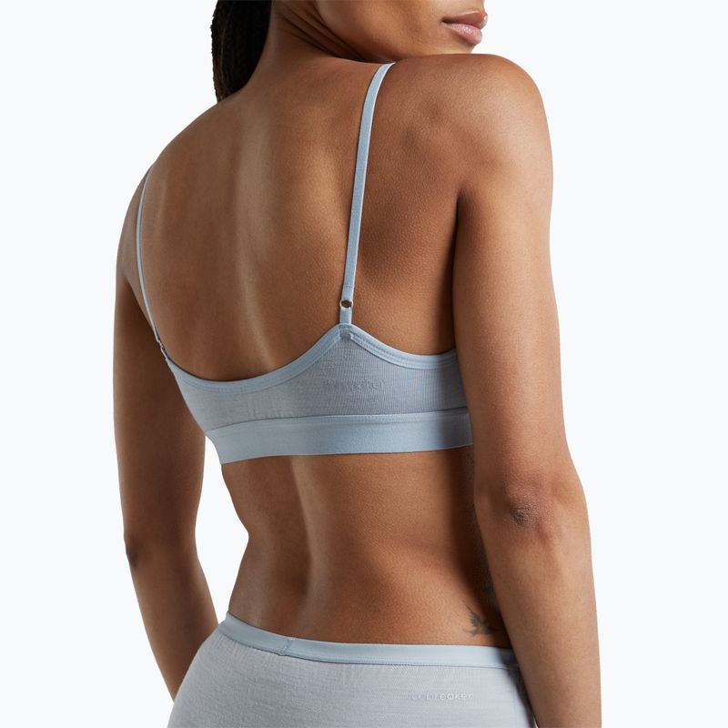 Thermo-BH icebreaker Merino 150 Siren Bra Inserts zinc blue 6
