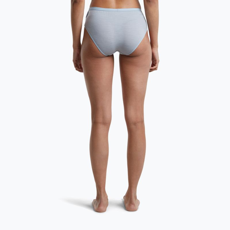 Damen Funktionsunterhose Icebreaker Siren Hipkini zinc blue 4