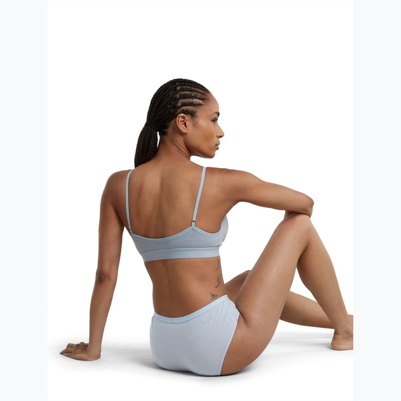 Damen Funktionsunterhose Icebreaker Siren Hipkini zinc blue 5