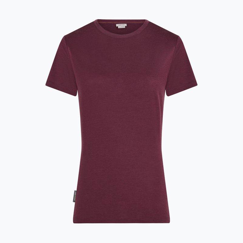 Damen-Trekkingshirt icebreaker Merino 150 Tech Lite III dark berry 7