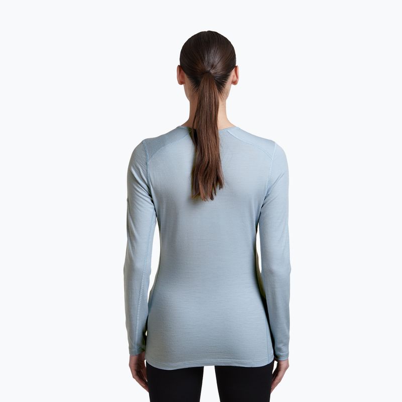 Damen-Funktionssweatshirt Icebreaker 200 Oasis Crewe Zinc Blue 3