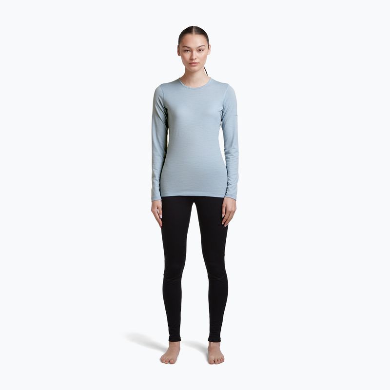 Damen-Funktionssweatshirt Icebreaker 200 Oasis Crewe Zinc Blue 4