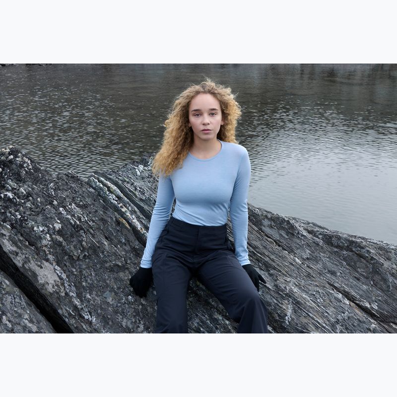 Damen-Funktionssweatshirt Icebreaker 200 Oasis Crewe Zinc Blue 8